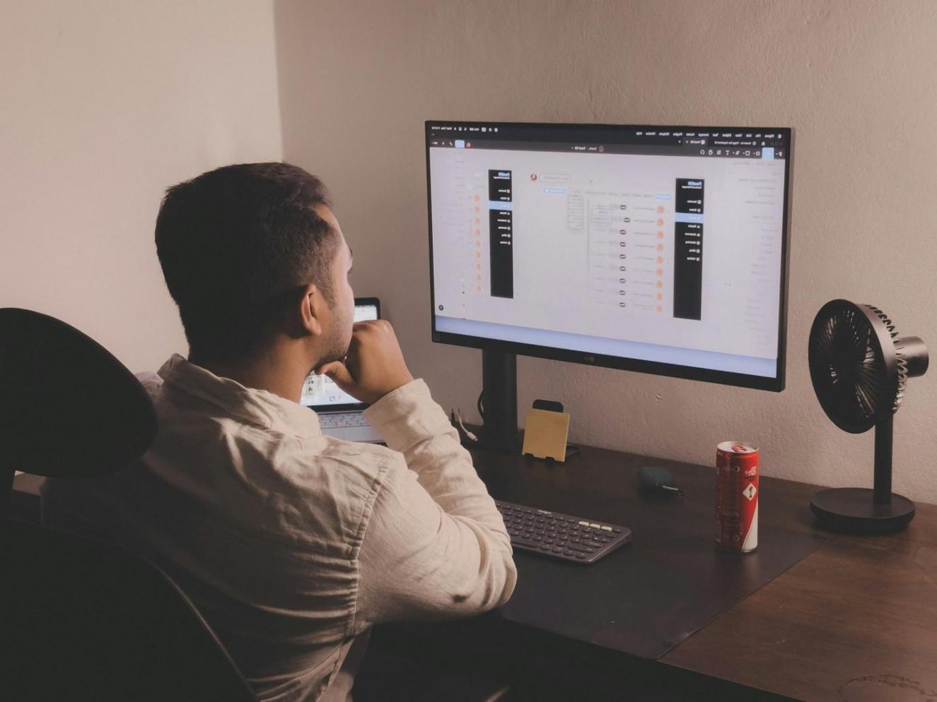 Business professionals analyzing financial data and strategic planning documents